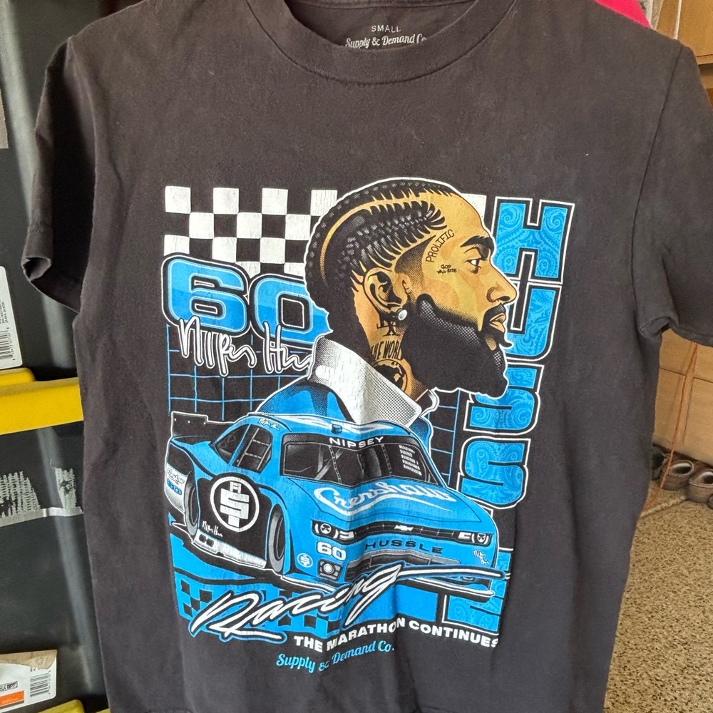 Black Graphic T-Shirt by
